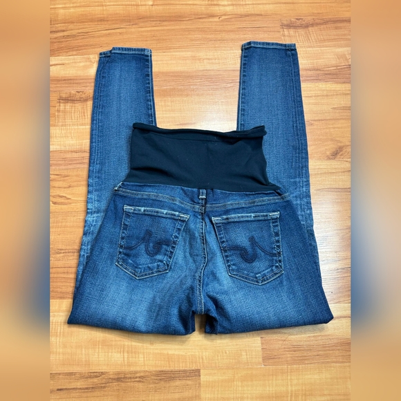 AG Adriano Goldschmied Secret Fit Belly Skinny Maternity Jeans - Size 28R - Picture 7 of 8